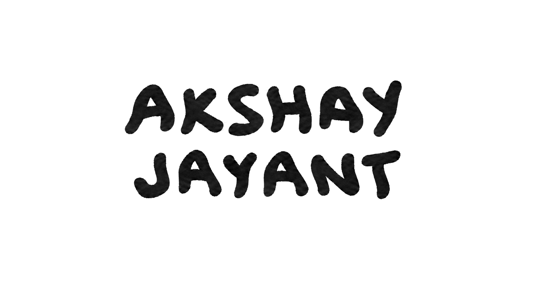 Akshay Jayant Portfolio Home